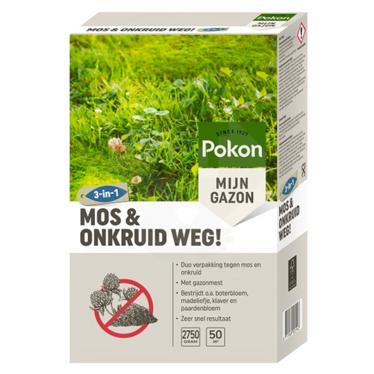 Pokon Mos & Onkruid Weg! 4 Pokon Mos & Onkruid Weg! - Afbeelding 2